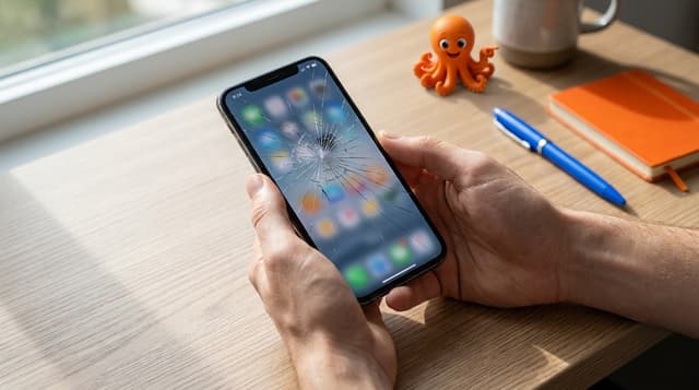 Ecranul spart: Cât mai valorează telefonul tău cu crăpături?