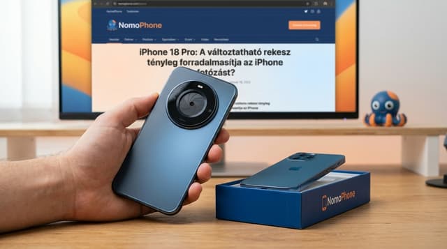 iPhone 18 Pro: A változtatható rekesz tényleg forradalmasítja az iPhone fotózást?