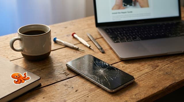 Mein Smartphone hat einen Riss: Lohnt sich der Verkauf noch?