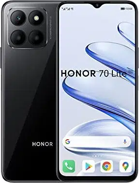 Honor 70 Lite 128 GB - Sort - Låst op