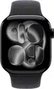 Apple Watch (2025) GPS + Cellular 42 mm - Aluminium Nero intenso - Bracelet sport Nero – foto 2 di 3