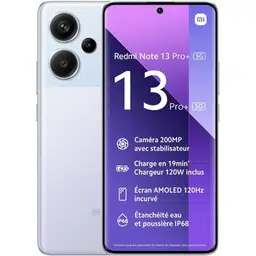 Xiaomi Redmi Note 13 Pro+ 256 GB - Malva - Desbloqueado