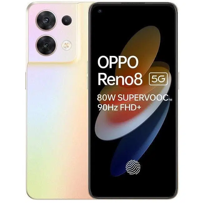 Oppo Reno 8 256 GB - Auksinė - Atrakintas – nuotrauka 1 iš 2