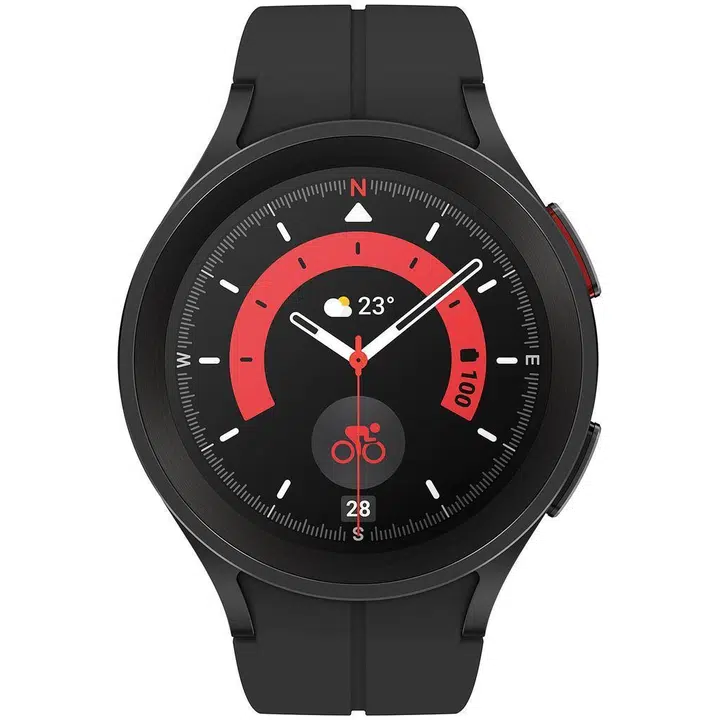 Samsung Galaxy Watch5 Pro Bluetooth 45 mm - Schwaarz – Foto 1 vun 2