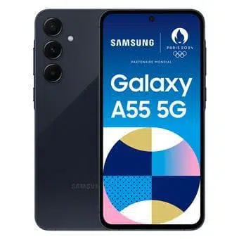 Galaxy A55 256 Go - Bleu Foncé - Débloqué