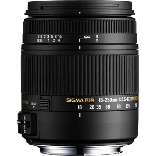 Objectif Sigma 18 - 250mm F3.5 - 6.3 DC Macro OS HSM Canon 18 - 250mm f/3.5 - 6.3 – fotka 1 z 2
