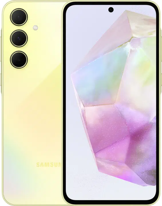 Galaxy A35 128 GB - Gul - Låst op – foto 1 af 5