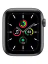 Apple Watch Series SE 1 (2020) GPS 44 mm - Aluminium Weltraumgrau - Bracelet sport Schwarz – Foto 1 von 2