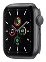 Apple Watch Series SE 1 (2020) GPS 44 mm - Aluminium Weltraumgrau - Bracelet sport Schwarz – Foto 2 von 2