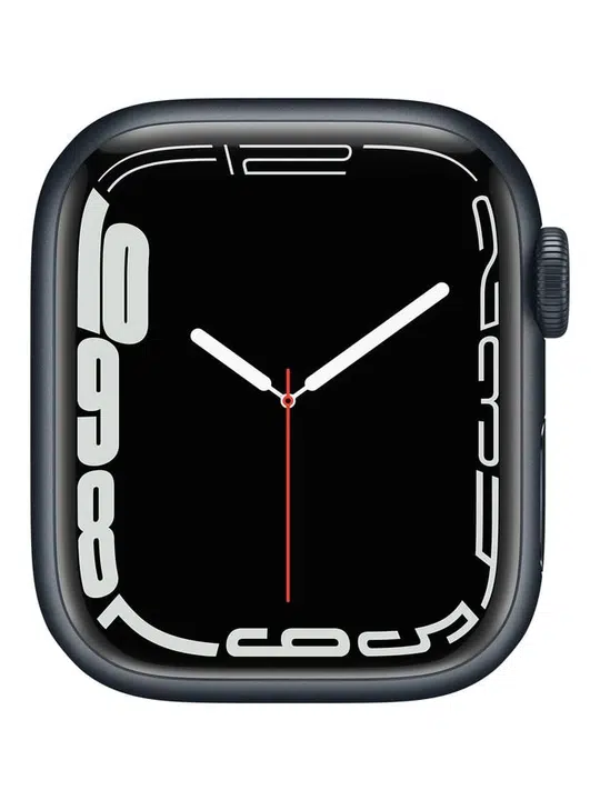 Apple Watch Series 7 (2021) GPS 41 mm - Aluminium Mitternacht - Bracelet sport Nike Schwarz – Foto 1 von 2